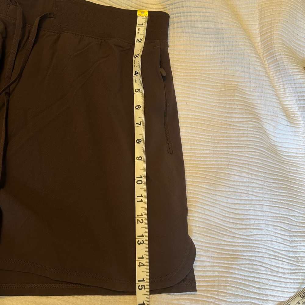 Lululemon Athletica Dark Brown Shorts - Picture 9 of 9